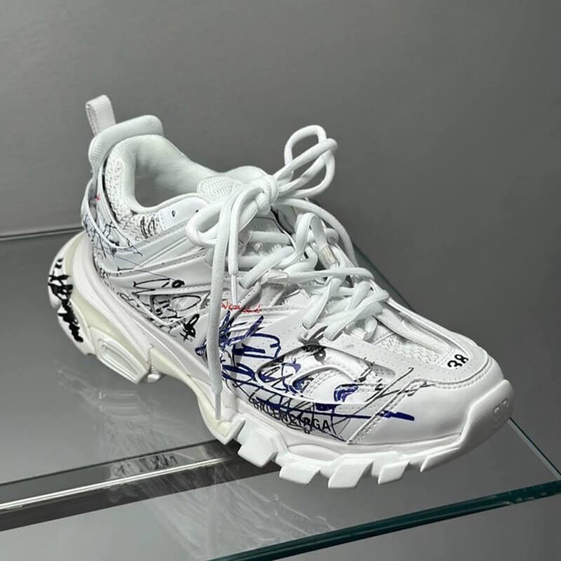 バレンシアガ Track Autographe スニーカー テクニカル ストリート