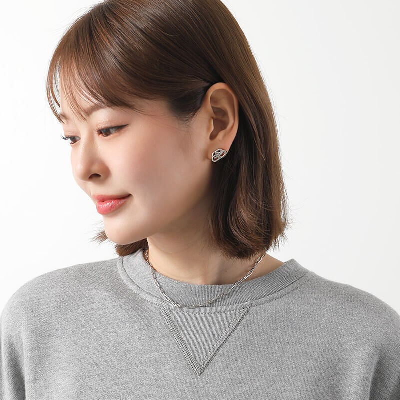 人気 バレンシアガ ピアス 偽物 594709 TZRLS BB STUD アクセサリー