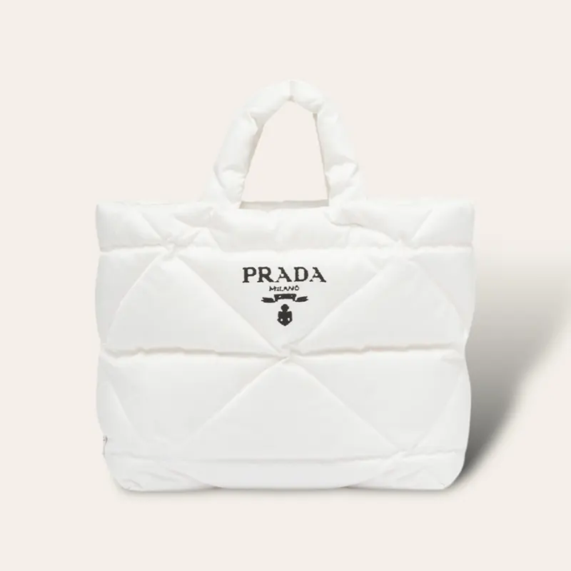 プラダ 付録 2025 プラダ パッド入りRe-Nylon トートバッグ 偽物 3色 pld20250601