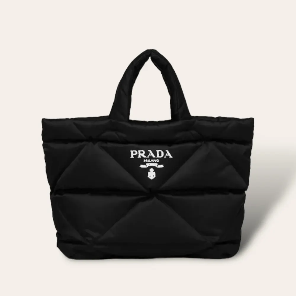 プラダ 付録 2025 プラダ パッド入りRe-Nylon トートバッグ 偽物 3色 pld20250601