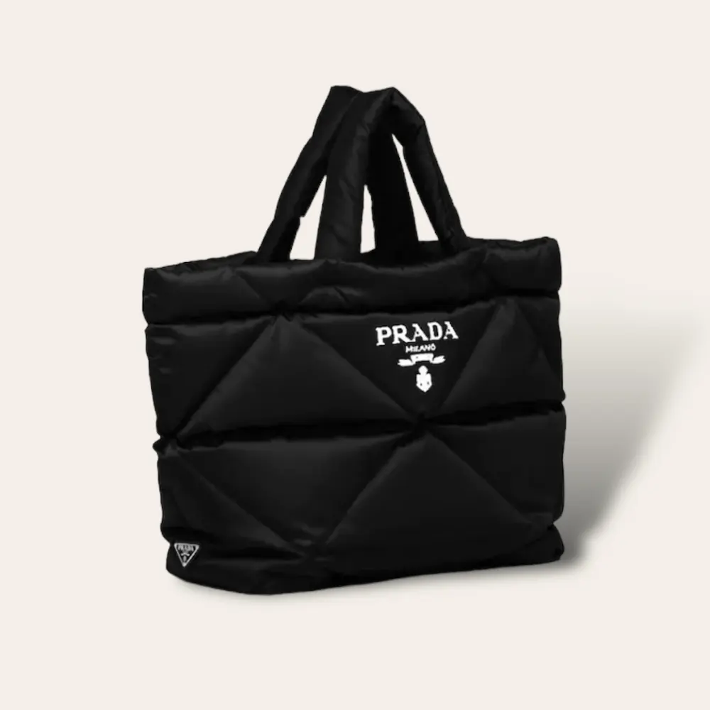 プラダ 付録 2025 プラダ パッド入りRe-Nylon トートバッグ 偽物 3色 pld20250601