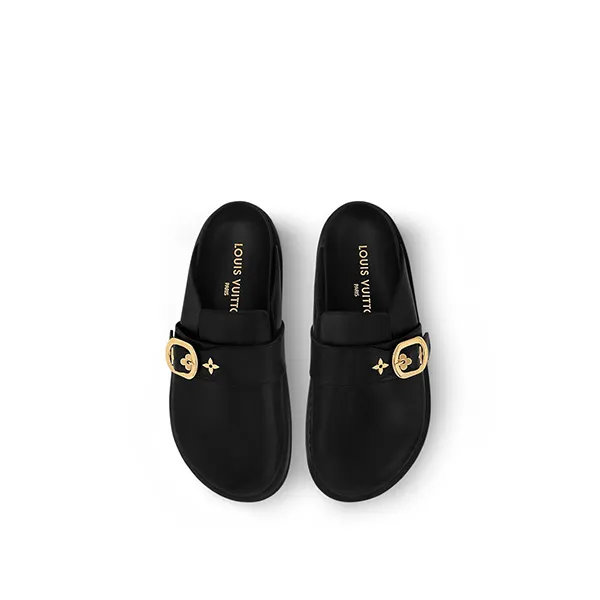 日本未発売*ルイヴィトン コピー*Cosy Comfort Clog スリッパサンダル ブラック 1AGVPU
