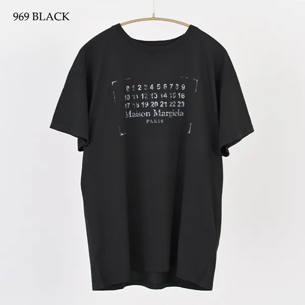 メゾンマルジェラ スタンプロゴ Tシャツ 偽物 S51GC0534S24575