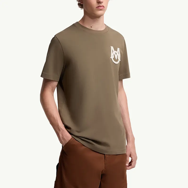 新作入手困難★モンクレール モノグラムコットン Tシャツ パロディ ロゴ 5色 mk20250804