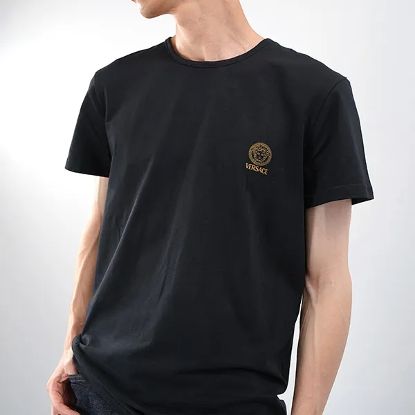 ヴェルサーチェ ヴェルサーチ クルーネック半袖Tシャツ コピー AUU01005