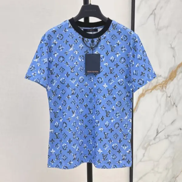 【チェーン付☆】ルイヴィトン グラフィックモノグラムTシャツ 偽物 1AIAL8