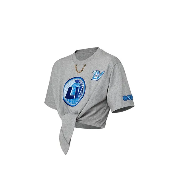 【大人気！】ルイヴィトン コピー グローブセルフタイTシャツ 1ACBW3