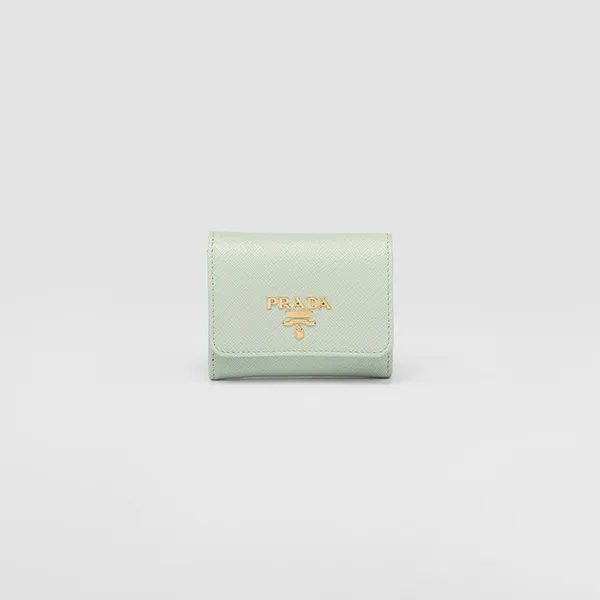 プラダ サフィアーノ 偽物 マルチカラー　三つ折り財布 1MH043_ZLP