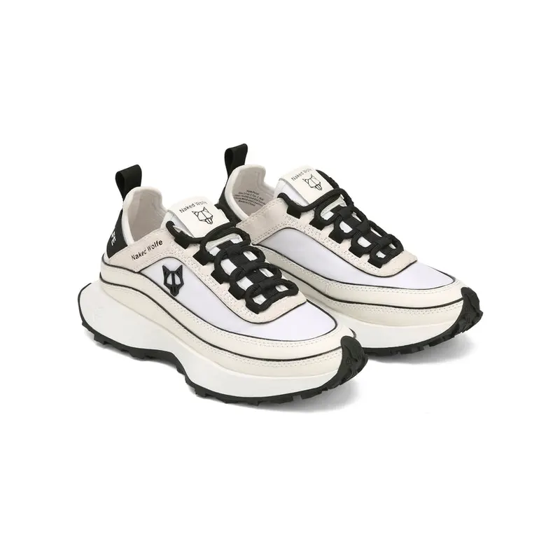 使い勝手の上手☆★ネイキッドウルフ 並行輸入品★Petal 厚底スニーカー ヒール4.3cm ウルフヘッド 3色 ll250804