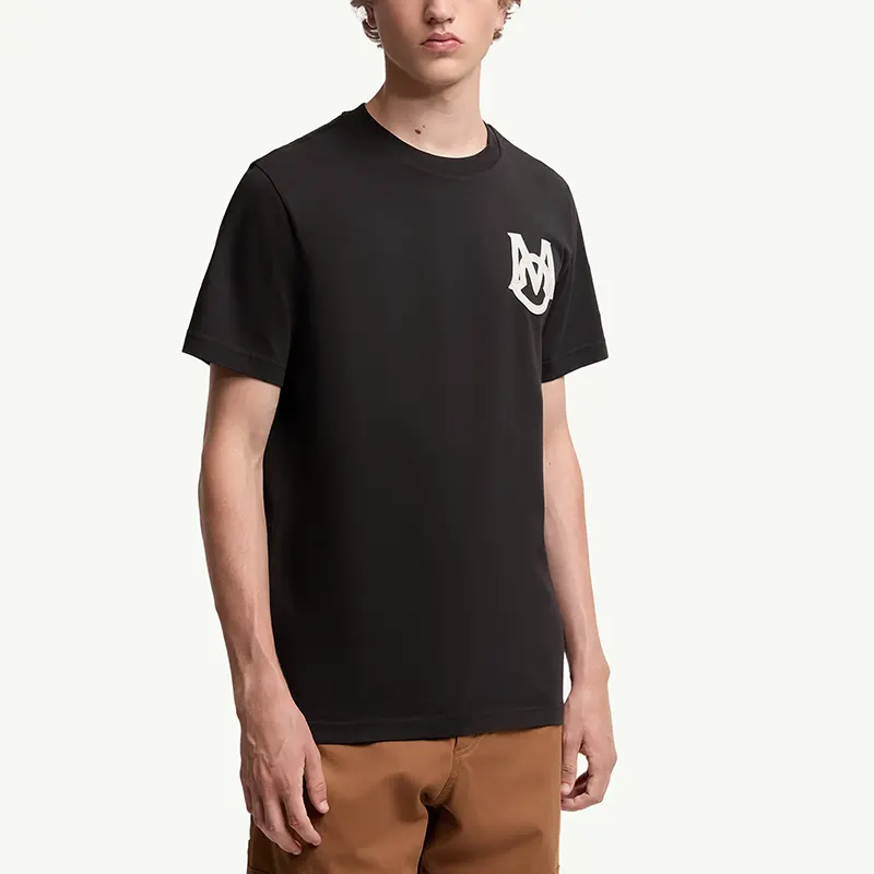 新作入手困難★モンクレール モノグラムコットン Tシャツ パロディ ロゴ 5色 mk20250804