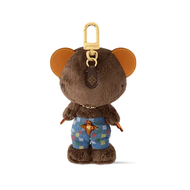 【可愛い】ルイヴィトン バッグ チャームLV ルイ ベア 並行輸入品 4色 M03176