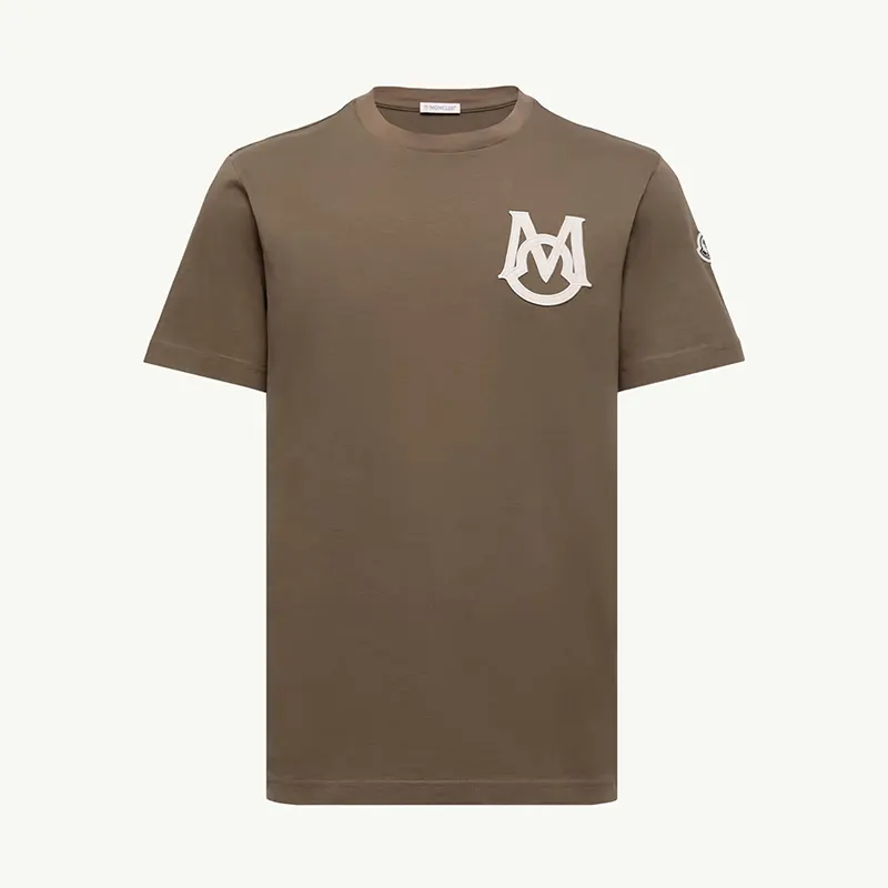 新作入手困難★モンクレール モノグラムコットン Tシャツ パロディ ロゴ 5色 mk20250804