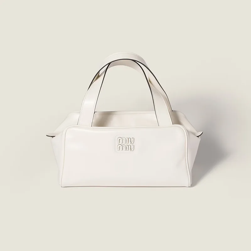 注目度NO.1ミュウミュウ レザートップハンドルバッグ コピー商品 3色 miu250829