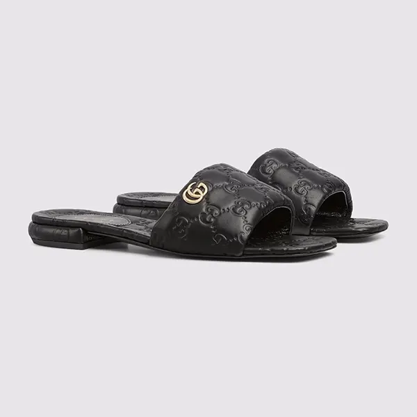 高品質グッチ ダブルG付き ウィメンズスライドサンダル 816330