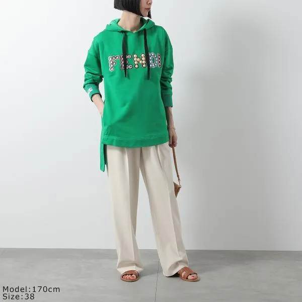 フェンディ パーカー 偽物 コットン スウェット FS6972 A1VN
