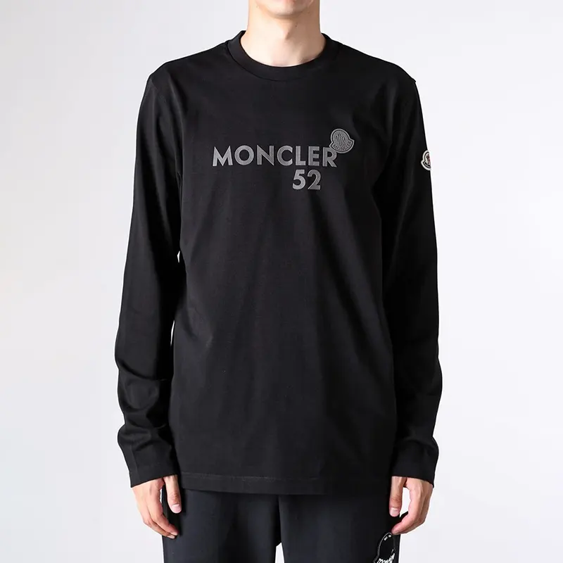 モンクレール ロゴ ロングスリーブ 长袖 Tシャツ 並行輸入品 2色 mk21135521