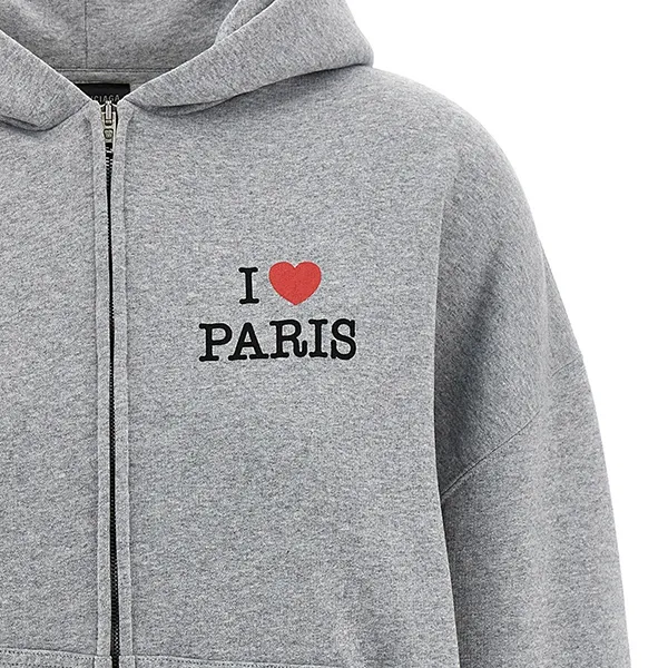 バレンシアガ I LOVE PARIS & バレンシアガ 偽物 アンダーアーマー ジップアップパーカー 803264TSVI51300