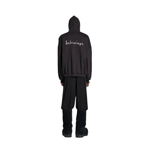 注目度抜群！バレンシアガ Lovey Hoodie Oversized コットン パーカー 739024TQVV99034