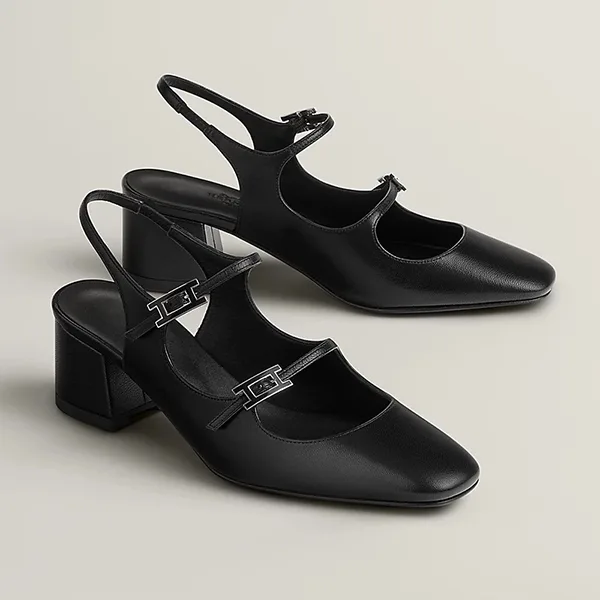 気品漂う美脚【エルメス】Jackie 50 パンプス 偽物 H242041Z