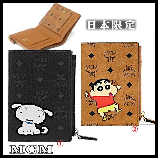 エムシーエム クレヨンしんちゃん 偽物 日本限定 Aren Small Wallets MXSFATA0