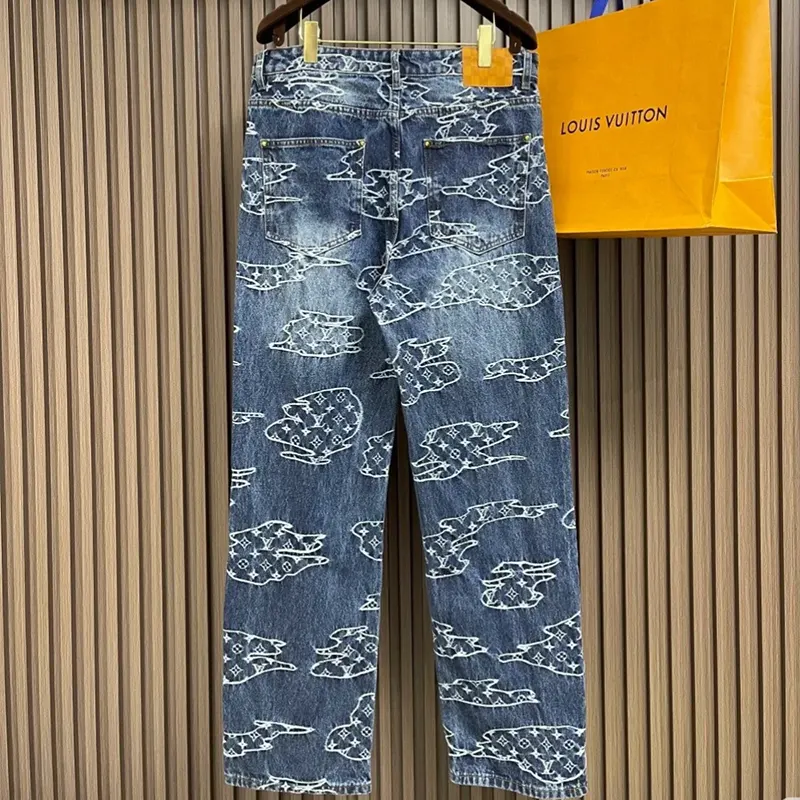 セール新作！ルイヴィトン モノグラム デニム スケートパンツ 並行輸入品 1AILUU