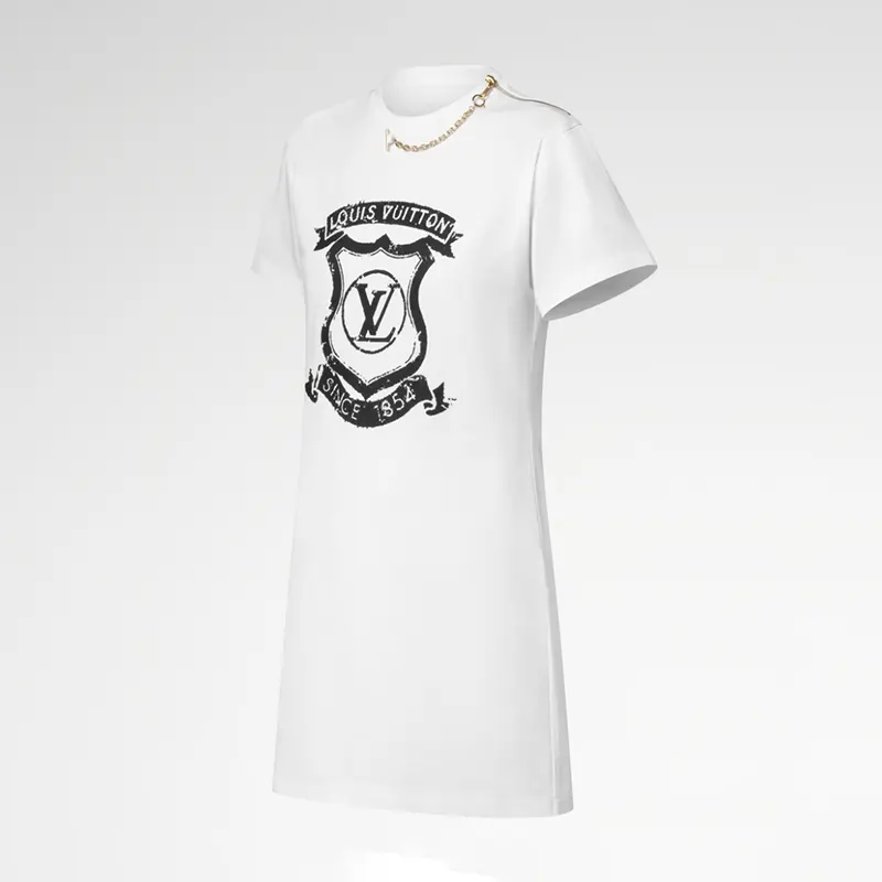 ルイヴィトン クレスト Tシャツドレス スーパーコピー 2色 1AIANQ