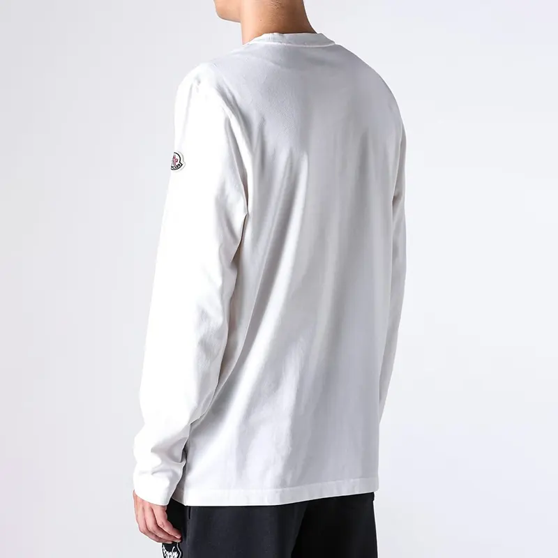モンクレール ロゴ ロングスリーブ 长袖 Tシャツ 並行輸入品 2色 mk21135521