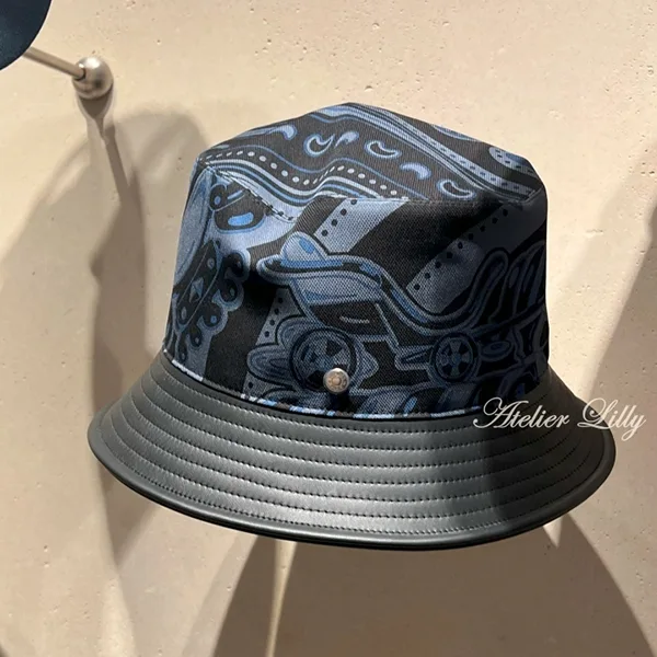 新作 2025【エルメス パチモン】デザイン印象的☆ユニーク Harper Candy Librisハット H252018N