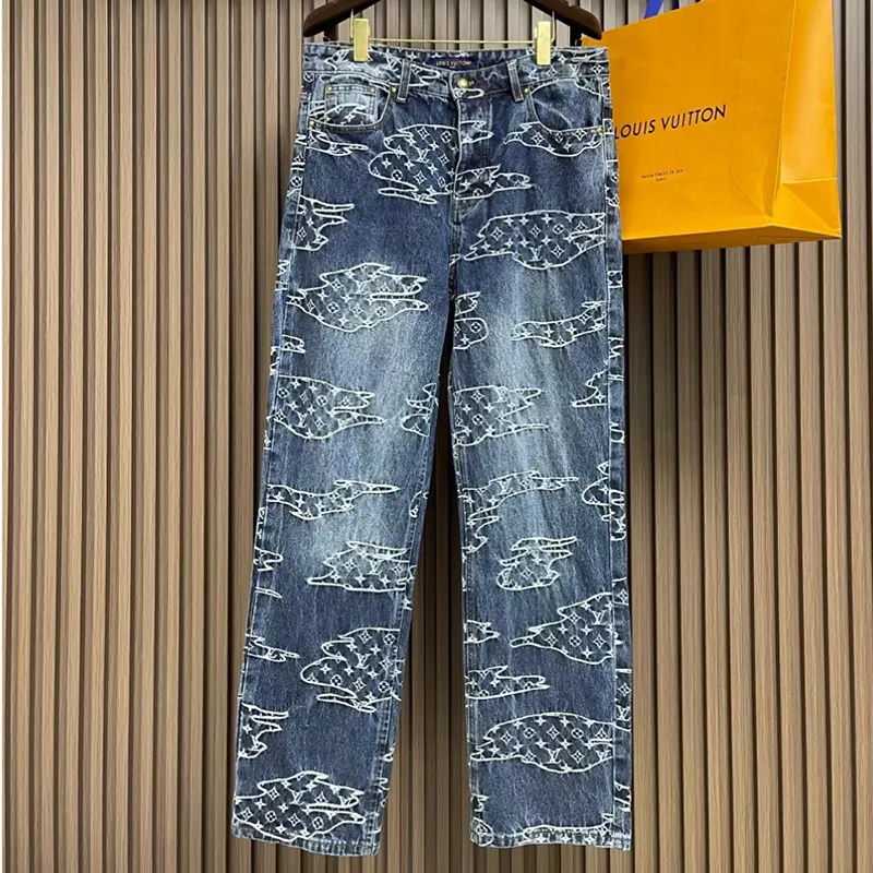 セール新作！ルイヴィトン モノグラム デニム スケートパンツ 並行輸入品 1AILUU