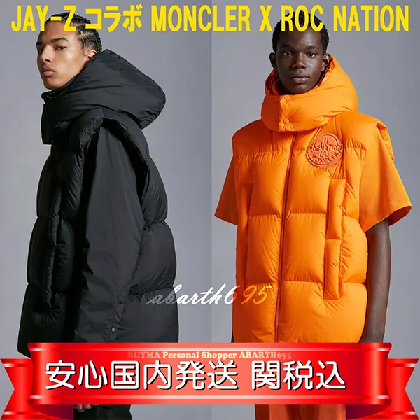 新作で超限定注目コラボ★モンクレール X ROC NATION BY JAY-Z APUS ジレ 25913