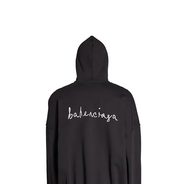 注目度抜群！バレンシアガ Lovey Hoodie Oversized コットン パーカー 739024TQVV99034