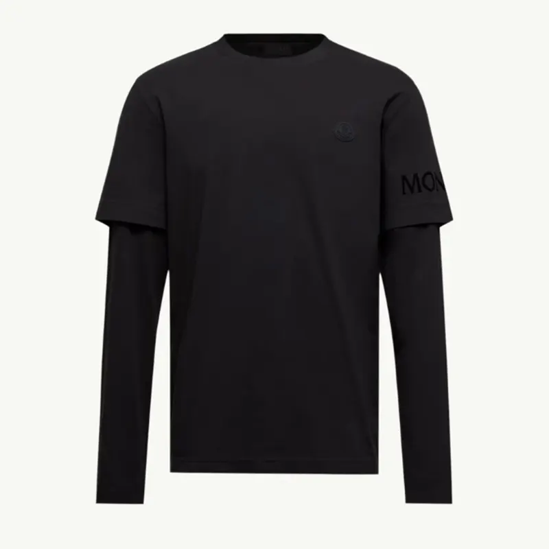モンクレール ダブルスリーブコットンTシャツ スーパーコピー 2色 mk1152455
