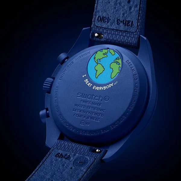 最新限定【Swatch オメガ Snoopy】MOONSWATCH MISSION TO EARTHPHASE★SO33N701L