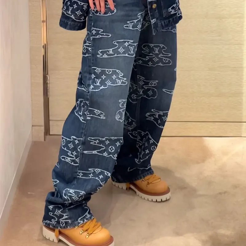 セール新作！ルイヴィトン モノグラム デニム スケートパンツ 並行輸入品 1AILUU