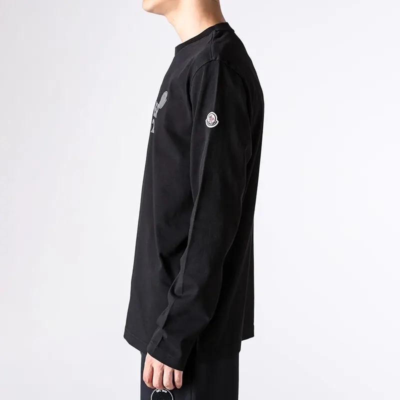 モンクレール ロゴ ロングスリーブ 长袖 Tシャツ 並行輸入品 2色 mk21135521