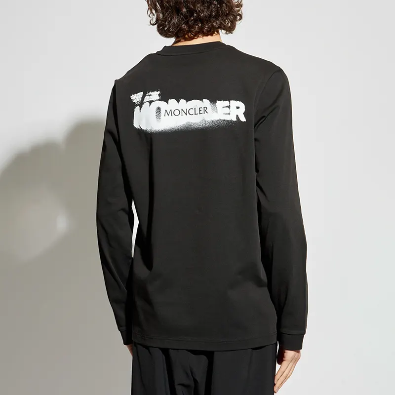 モンクレール n級品 グラフィック ロング Tシャツ 2色 mk31156263