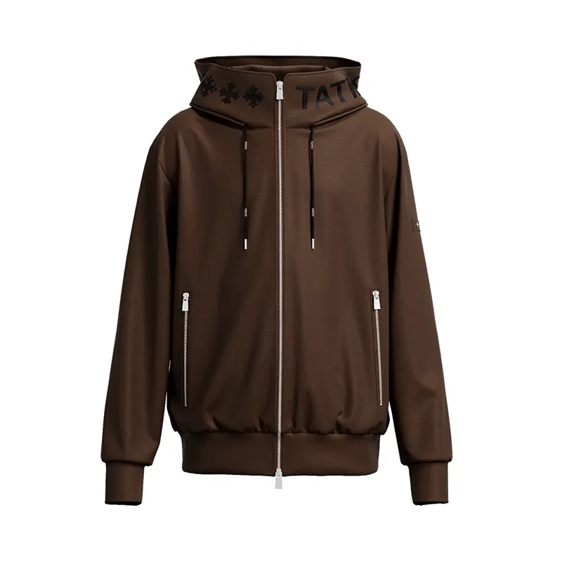 タトラス 偽物 BARBIO バルビオ ジップアップフーディー★ロゴ 2色 ta1596625