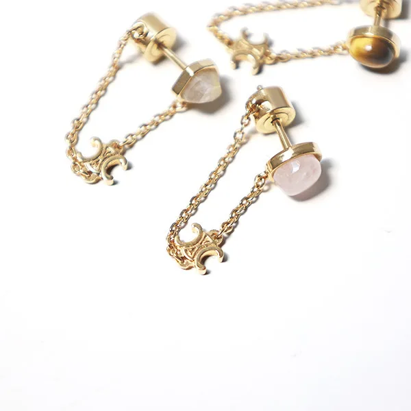 セリーヌ ピアス コピー Triomphe Indie Earrings 3点セット 460RK6GPT