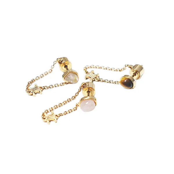 セリーヌ ピアス コピー Triomphe Indie Earrings 3点セット 460RK6GPT