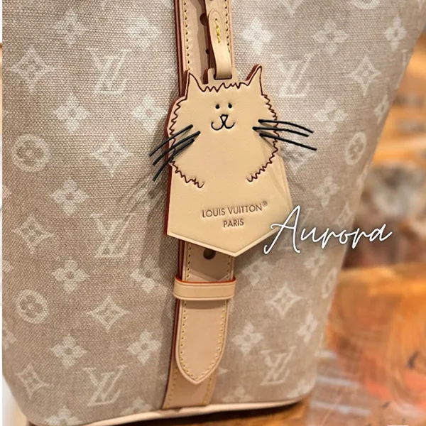 大容量!!裏地も猫ちゃん♪ [ルイヴィトン] トートバッグ パチモン M25727