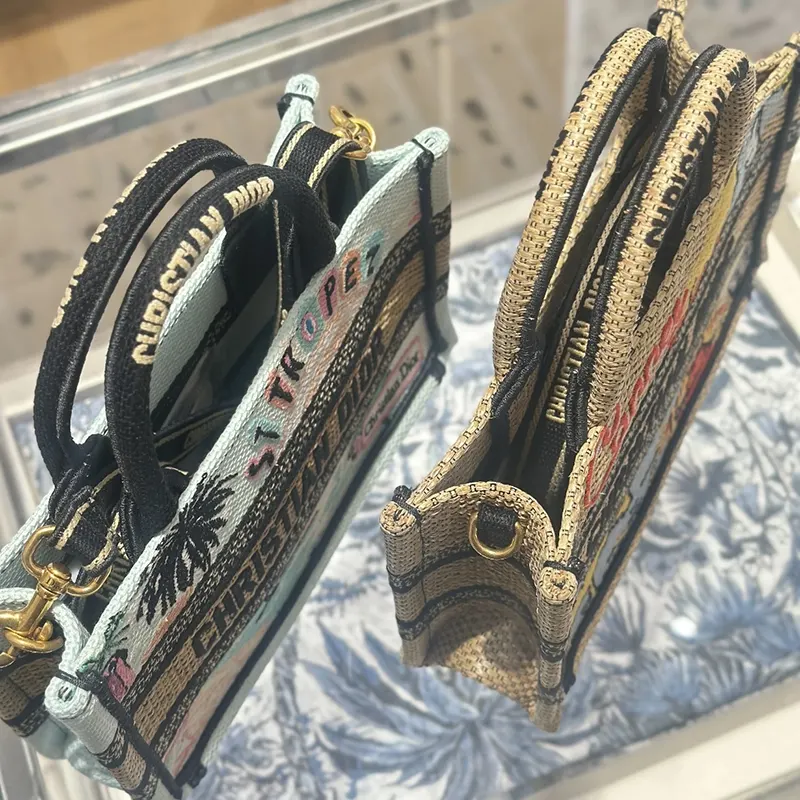 バイラ付録ディオール ブック トート スーベニア ミニ 並行輸入品 2色 S5573CEYQ_M20E