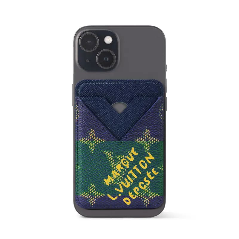ルイヴィトン マグネット スマホ カードケース コピー ストライプ 2色 M26649