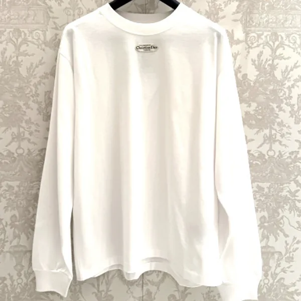 流行り廃りのない【シンプルで使える】ディオール Paris ロング Tシャツ 543J609A0847