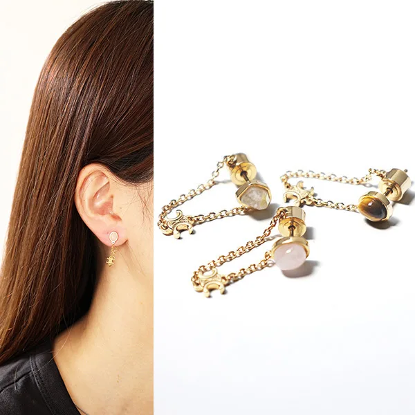 セリーヌ ピアス コピー Triomphe Indie Earrings 3点セット 460RK6GPT