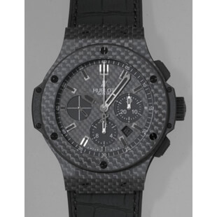 ウブロHUBLOTコピー ビッグ・バン オールカーボン 301.QX.1740.GR ブラックラバー ブラックカーボン