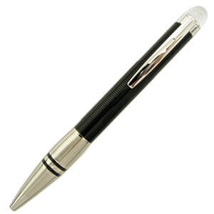 MONTBLANC [ モンブラン ]　 25617　スターウォーカー　ドゥエ　ボールペン　ブラック／プラチナ