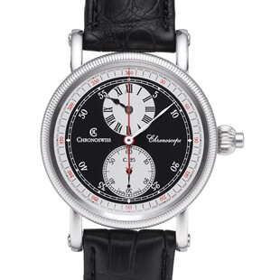 クロノスイス レギュレーター クロノスコープCH1523BW 新品メンズ