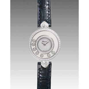 ショパールChopardコピー ハッピーダイヤモンド 209129-1001レディース クォーツ ホワイトゴールド ホワイトシェル